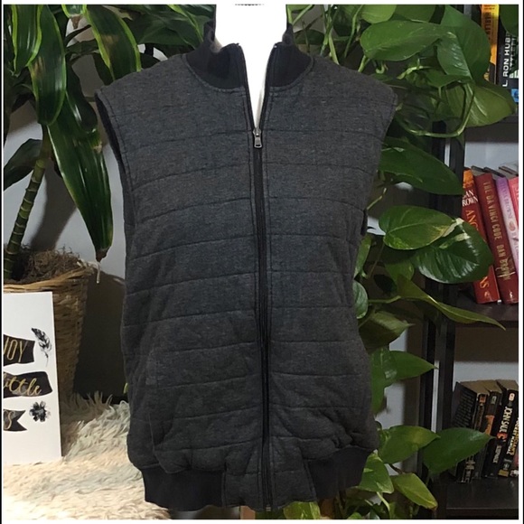 MICHAEL Michael Kors Jackets & Blazers - Michael Kors grey quilted puffer vest